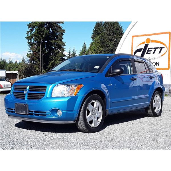B6 --  2008 DODGE CALIBER SXT , Blue , 164785  KM's