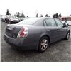 Image 5 : K2 --  2006 NISSAN ALTIMA  , Grey , 162143  KM's