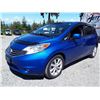 Image 1 : H5 --  2014 NISSAN VERSA NOTE S  , Blue , 88493  KM's