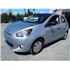 Image 1 : H6E --  2015 MITSUBISHI MIRAGE DE , Blue , 141916  KM's