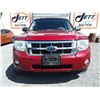 Image 2 : A1 --  2009 FORD ESCAPE XLT , Red , 305253  KM's "NO RESERVE"