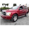 Image 1 : G3 --  2006 DODGE DURANGO SLT  , Red , 214913  KM's