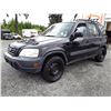 Image 1 : J5 --  2001 HONDA CR-V EX  , Black , 282087  KM's