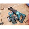 Image 1 : Makita Sawzall and Angle Grinder & 2 18v Batteries