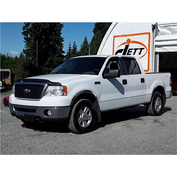 G1 --  2008 FORD F15O SUPERCREW 4X4 , White , 167538  KM's
