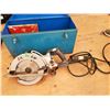 Image 2 : Electric Skil Saw In Metal Case With Extra Blade