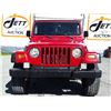 Image 2 : H6C --  1999 JEEP WRANGLER TJ SPORT  , Red , 292846  KM's