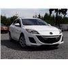 Image 10 : D6 --  2010 MAZDA 3 I, WHITE, 208,498 KMS