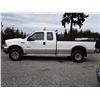 Image 8 : F6 --  2003 FORD F350 SRW SUPER DUTY 4X4 DIESEL , White , 186861  KM's