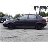 Image 8 : B4 --  2006 CHEVROLET OPTRA 5 LS , Black , 158901  KM's