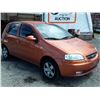 Image 3 : A12 --  2007 CHEVROLET AVEO , Orange , 159642  KM's