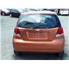 Image 6 : A12 --  2007 CHEVROLET AVEO , Orange , 159642  KM's