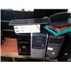 Image 3 : 419 --  Large lot of 5 Desktops, keyboards, Monitors and more