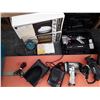 Image 2 : 427 --  Large bin of tools Inc. Stanley extra long screw gun, Pin nailer and more