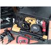 Image 3 : 427 --  Large bin of tools Inc. Stanley extra long screw gun, Pin nailer and more