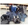 Image 1 : 429 --  Lot of Cold weather gear, Scuba harness, Hip waders, wet suits and more