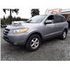 Image 1 : K5 --  2008 HYUNDAI SANTA FE GL  , Grey , 296646  KM's
