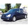 Image 1 : F3 --  2008 KIA SEDONA EX , Blue , 224155  KM's