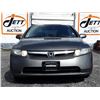 Image 2 : D3 --  2008 HONDA CIVIC LX , Grey , 201013  KM's