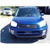 Image 2 : J3 --  2002 TOYOTA RAV 4 AWD , Blue , 172558  KM's