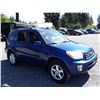 Image 3 : J3 --  2002 TOYOTA RAV 4 AWD , Blue , 172558  KM's