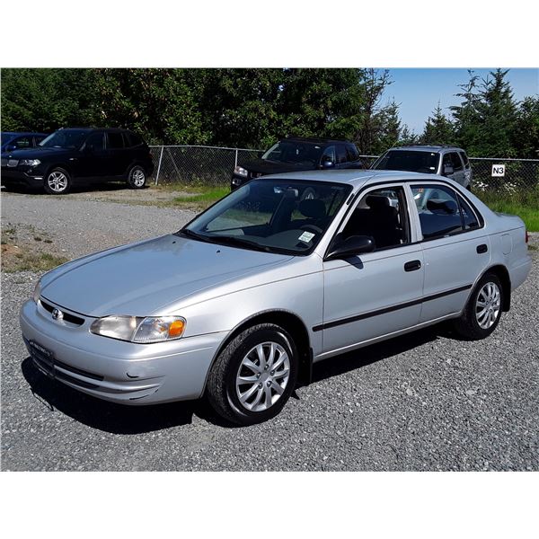 J6 --  2000 TOYOTA COROLLA  , Grey , 210043  KM's