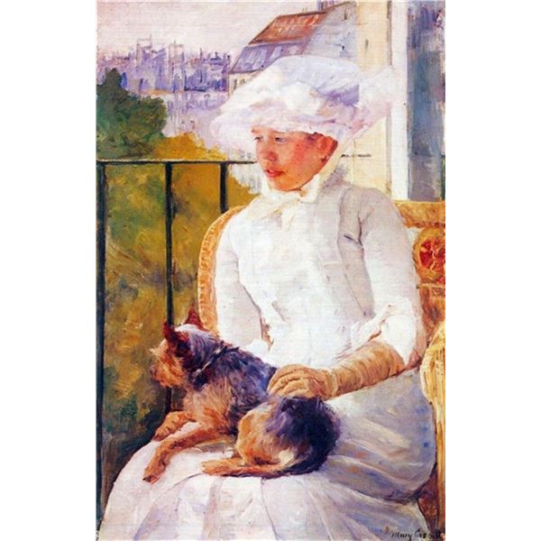 Mary Cassatt - Lady With Dog