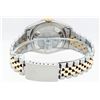 Image 8 : Rolex Mens 2 Tone Blue Vignette Diamond & Sapphire Datejust Wristwatch