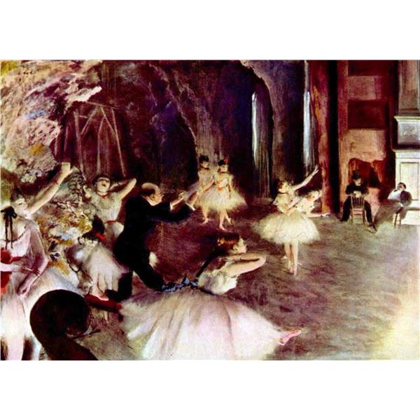 Edgar Degas - Stage Rehearsal