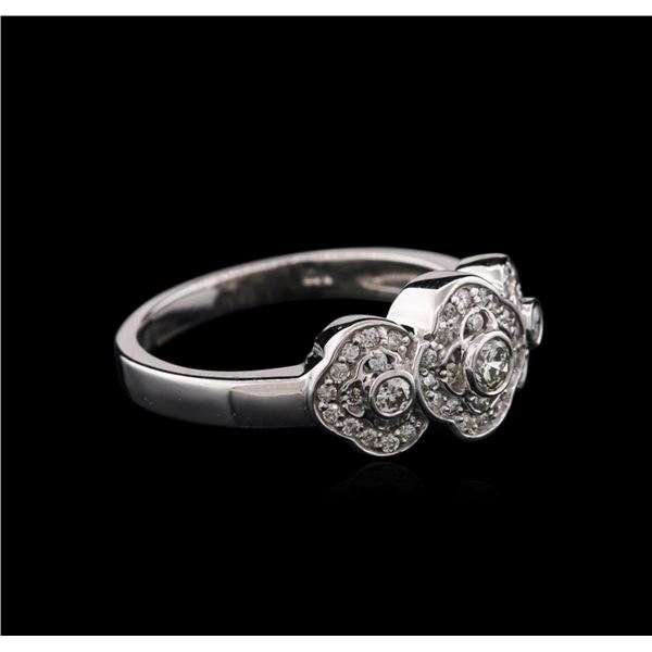 14KT White Gold 0.40 ctw Diamond Ring