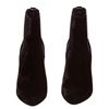Image 1 : Tom Ford Black Velvet Spiked Boots Heels Shoes 39.5
