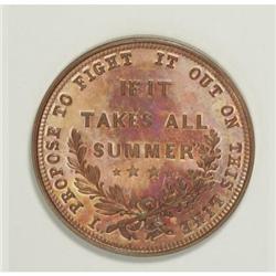 (2) 1868 Grant Campaign Medals