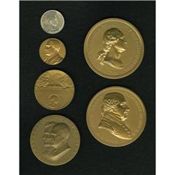 Lot of Six Presidential Medals