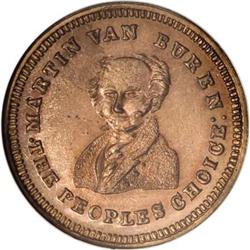 Martin Van Buren Token MS64 NGC