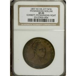 1897 Fitzsimmons, HK-277, Type II, XF45 NGC
