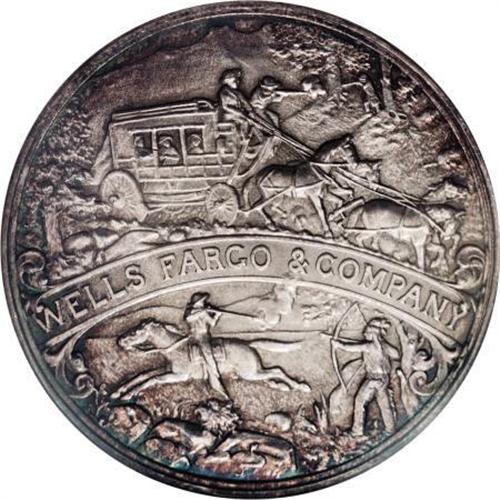 Rare 1902 Wells Fargo, HK296, MS64 NGC