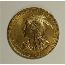 1907 Jamestown, HK-347, Ch AU Uncertified