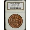 Image 1 : 1909 Utah Dollar, HK-359, MS66 RB NGC