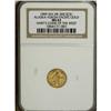Image 1 : 1909 Alaska Gold Dollar, HK-360, MS63 NGC