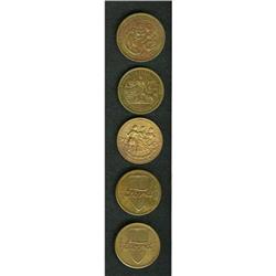 Group of Five So-Called Dollars