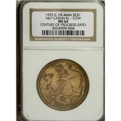A & P Carnival, HK-464A, MS64 NGC