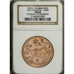 1933 A & P Carnival, HK-464A, MS64 NGC