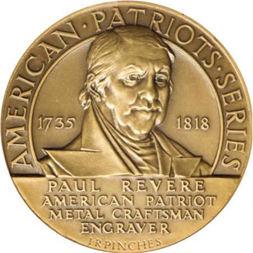 1950 Rever Circa 1950 Paul Revere Dollar, HK-506, MS68 NGC