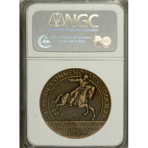 1950 Rever Circa 1950 Paul Revere Dollar, HK-506, MS68 NGC