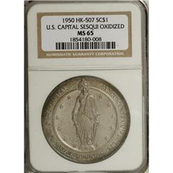 1950 U.S. Capital Sesqui, HK-507, MS65 NGC