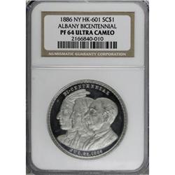 1886 Albany Bicentennial, HK-601, PR64 UCAM NGC