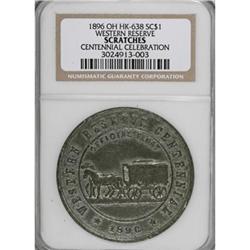 1896 Western Reserve Cen., HK-638, Scratched NGC