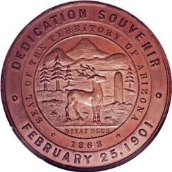 Scarce 1901 Arizona, HK-648, MS64 BN NGC