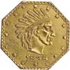Image 1 : Alaska One Pinch Gold Coin 1898