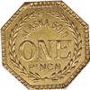 Image 2 : Alaska One Pinch Gold Coin 1898